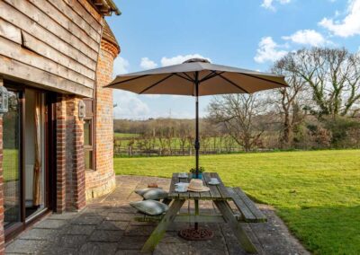 Holiday cottages with private patios in East Sussex | Beechcroft Cottages